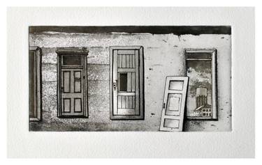 Original Illustration Wall Printmaking by Rasa Prismontiene