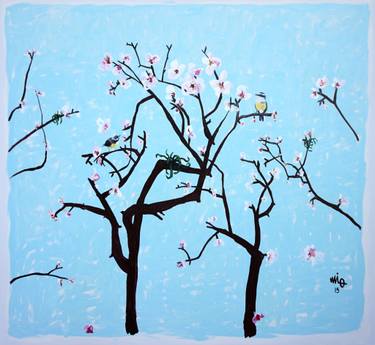 Print of Figurative Tree Paintings by Julio Fierro