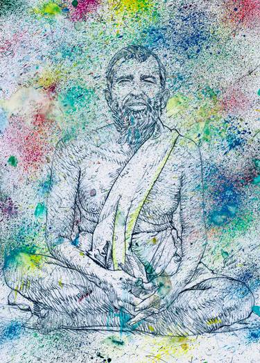 Original Portraiture People Paintings by Lautir -