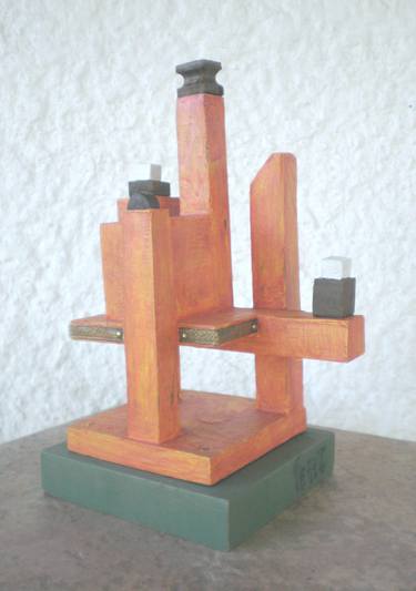 Original Minimalism Abstract Sculpture by Raúl Pérez Fernández