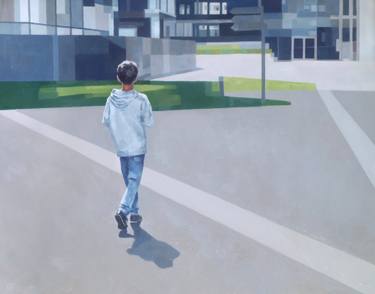 Original Contemporary People Painting by Andrzej Tuźnik