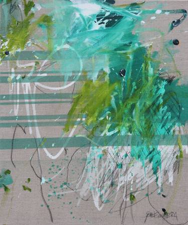 Original Abstract Expressionism Abstract Paintings by Daniela Schweinsberg