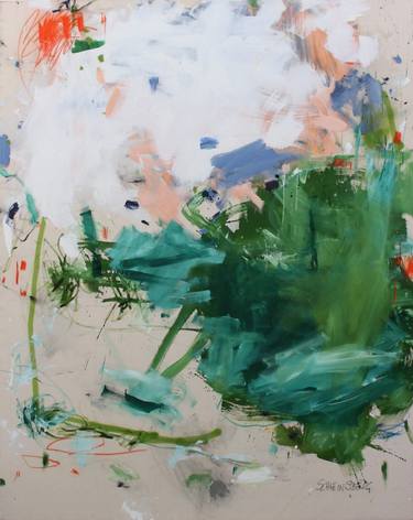 Original Abstract Expressionism Abstract Paintings by Daniela Schweinsberg