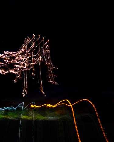 Original Abstract Light Photography by Maz Mahjoobi