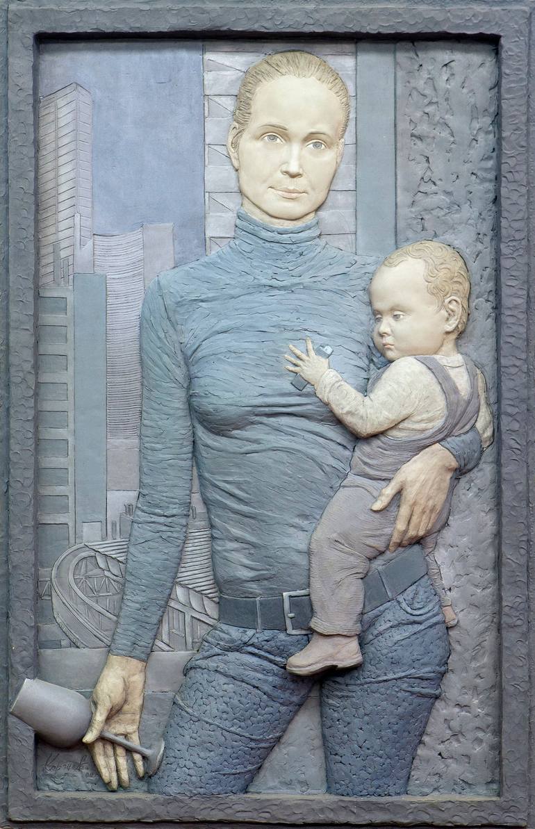 Original Conceptual Women Sculpture by Ivan Korzhev