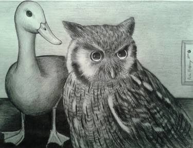 Original Photorealism Animal Drawing by Richie Montgomery