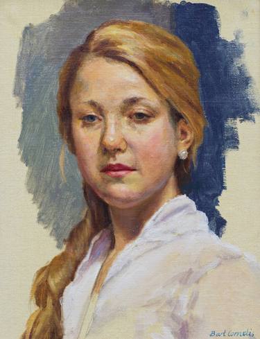 Original Contemporary Portrait Painting by Cornelis Bart