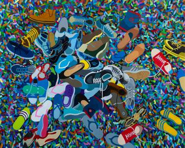 Original Modern Time Paintings by Laura Ozola