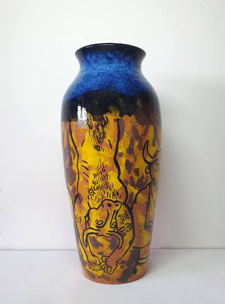 Original Expressionism Animal Sculpture by Luka ČAčIć