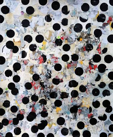 Original Abstract Expressionism Abstract Mixed Media by Jeroen Blok
