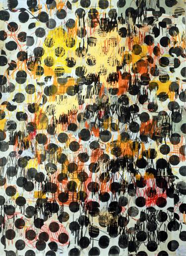 Original Abstract Expressionism Abstract Collage by Jeroen Blok