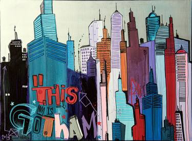 Original Illustration Architecture Paintings by Tarek Ben Yakhlef