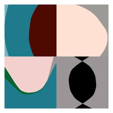 Original Abstract Printmaking by Henri Boissiere