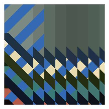 Original Abstract Printmaking by Henri Boissiere