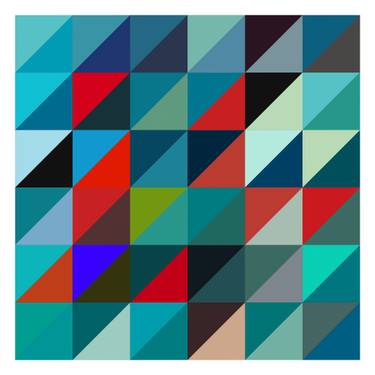 Original Abstract Printmaking by Henri Boissiere