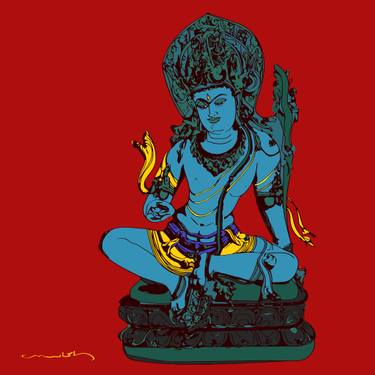 Original Figurative Religious Digital by Manish Kumar Bhatt