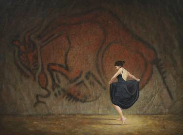 Original Fine Art Classical mythology Painting by Wouter Berns