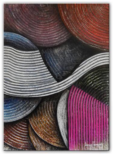 Original Abstract Painting by Ioannis Tsaousidis