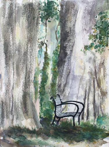 Original Conceptual Tree Paintings by Svetlana Samovarova