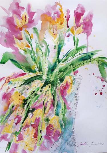 Original Conceptual Floral Paintings by Svetlana Samovarova