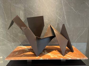 Original Abstract Expressionism Abstract Sculpture by Gonzalo De Salas