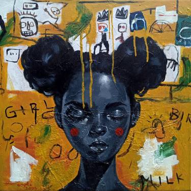 Original Contemporary Women Painting by Hengki Koesworo