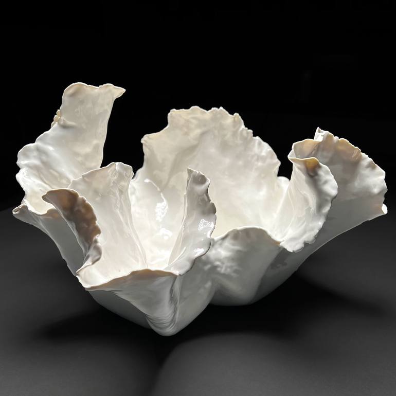 Original Abstract Expressionism Abstract Sculpture by Anna Kasabian