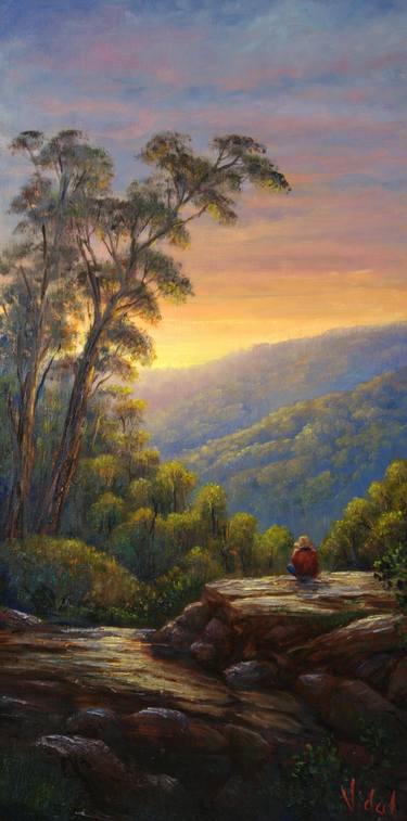 Original Realism Landscape Painting by Christopher Vidal