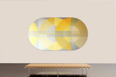 Original Conceptual Abstract Paintings by Jaime Domínguez