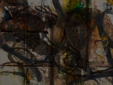 Original Abstract Expressionism Abstract Mixed Media by Andrew Agostino