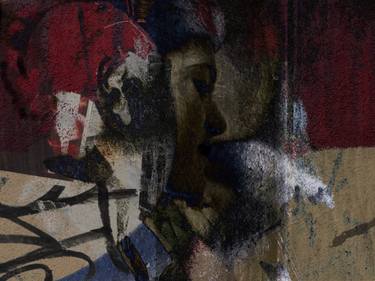 Original Abstract Expressionism Abstract Mixed Media by Andrew Agostino