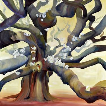 Print of Realism Tree Paintings by Jr Rapier