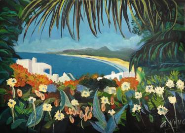Print of Expressionism Beach Paintings by Andres Vivo