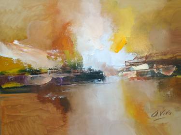 Print of Abstract Expressionism Ship Paintings by Andres Vivo