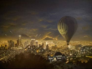 Original Figurative Landscape Paintings by Wayne Chang