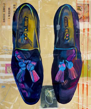Print of Conceptual Time Paintings by Tina Welz