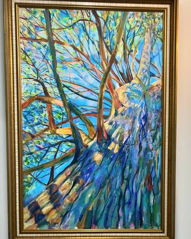 Original Post-impressionism Botanic Painting by Olga Foenix