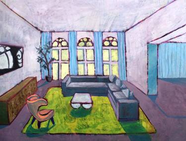 Original Contemporary Home Paintings by Michael Hanna