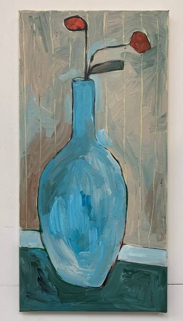 Original Figurative Floral Painting by Sophie Walraven