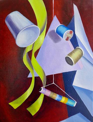 Original Realism Women Painting by Mira Kamada