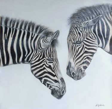 Original Realism Animal Painting by Liman Gjakova