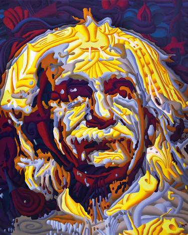 Original Fine Art Portrait Painting by Werner Horvath