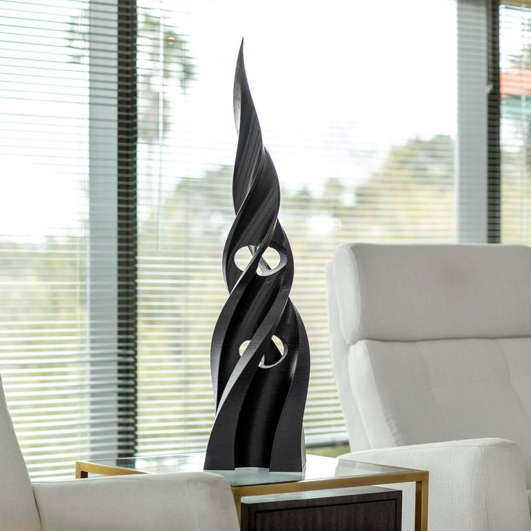 Original contemporary Science/Technology Sculpture by Kevin Caron