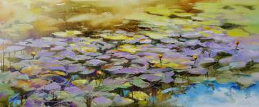 Original Expressionism Water Paintings by Viktorija Lapteva