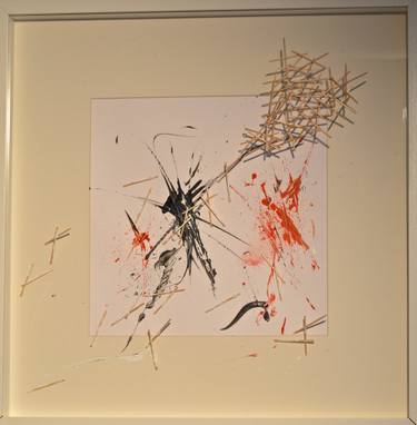 Original Conceptual Abstract Painting by M Melens