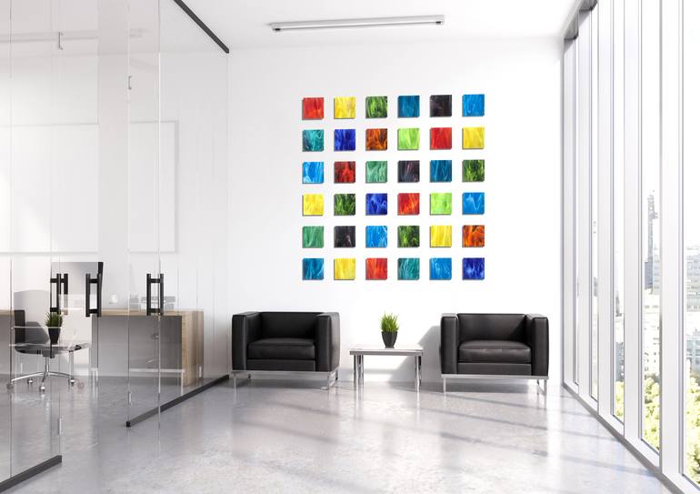 Original Cubism Abstract Sculpture by Karo Studios