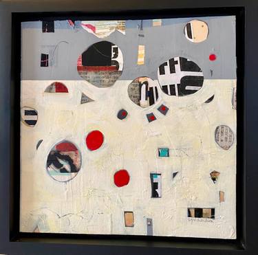 Original Abstract Expressionism Abstract Mixed Media by Susan Richardson