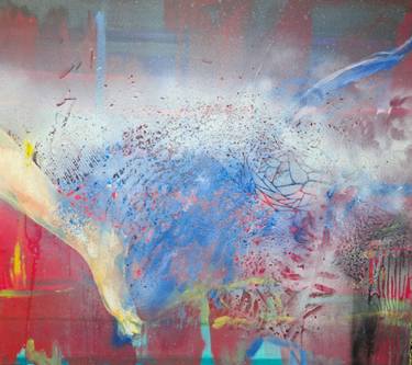 Original Abstract Still Life Painting by Ecaterina Elena Schiwago