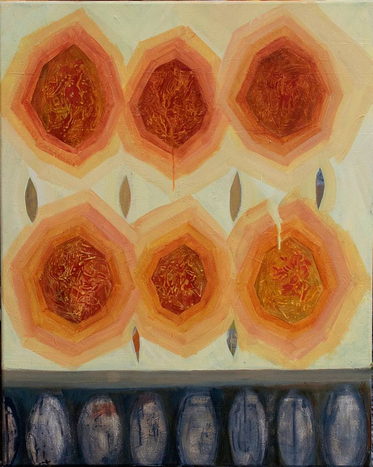 Print of Conceptual Abstract Paintings by Elizabeth Stabler Riker Kolbe