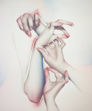 Original Conceptual Body Painting by Nani Serrano